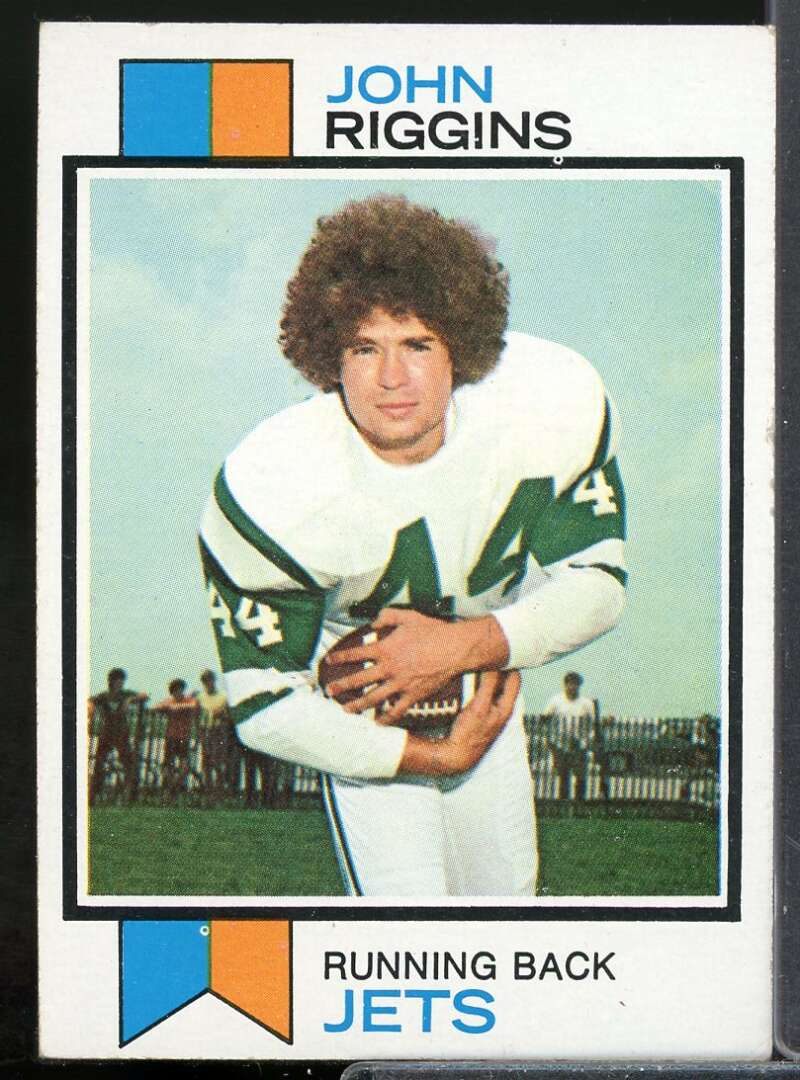 John Riggins Card 1973 Topps #245  Image 1