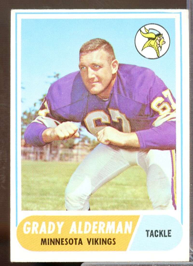 Grady Alderman Card 1968 Topps #3  Image 1