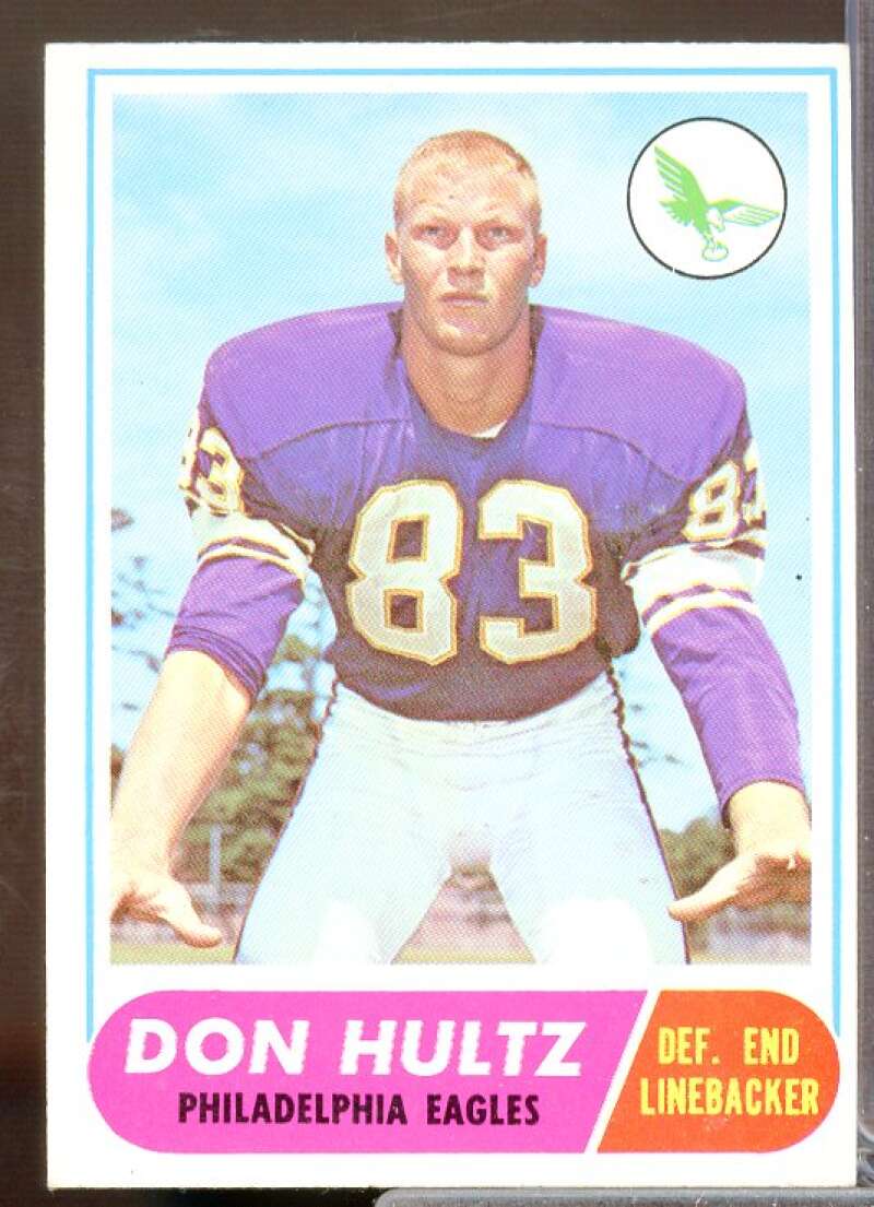 Don Hultz Rookie Card 1968 Topps #6  Image 1