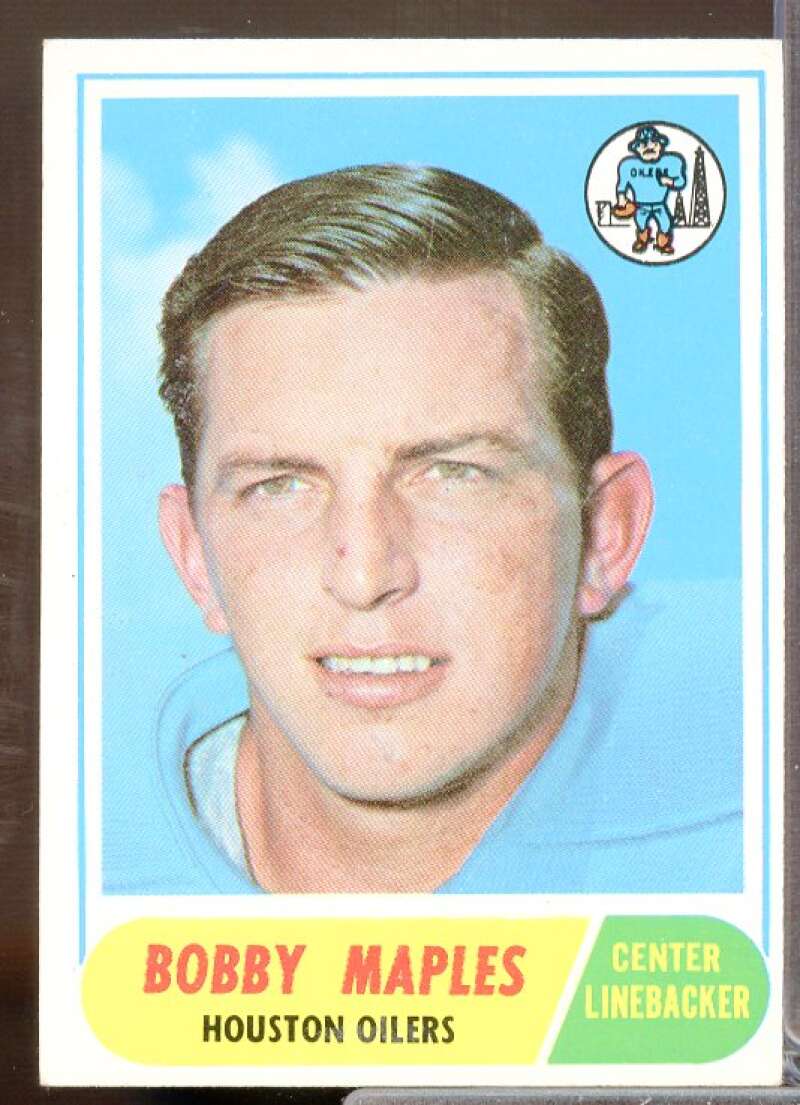 Bobby Maples Card 1968 Topps #16  Image 1