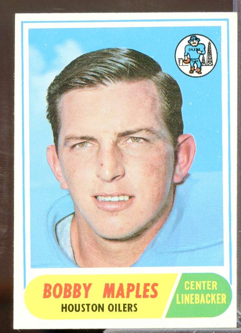 Bobby Maples Card 1968 Topps #16  Image 1