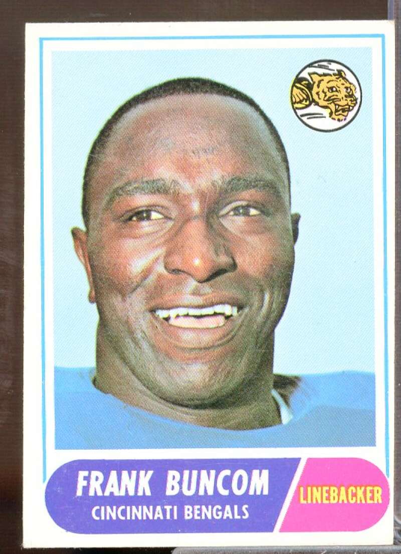 Frank Buncom Card 1968 Topps #18  Image 1