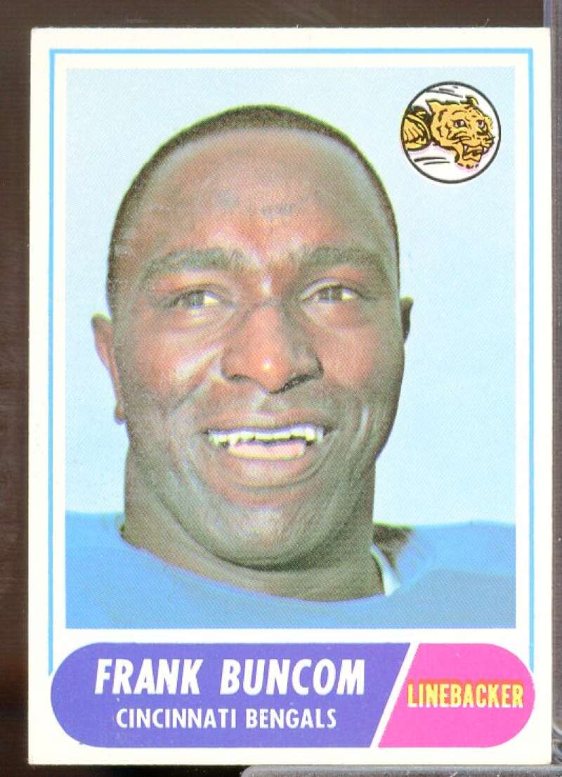 Frank Buncom Card 1968 Topps #18  Image 1