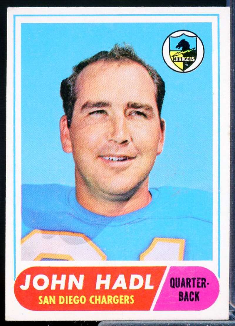 John Hadl Card 1968 Topps #63  Image 1