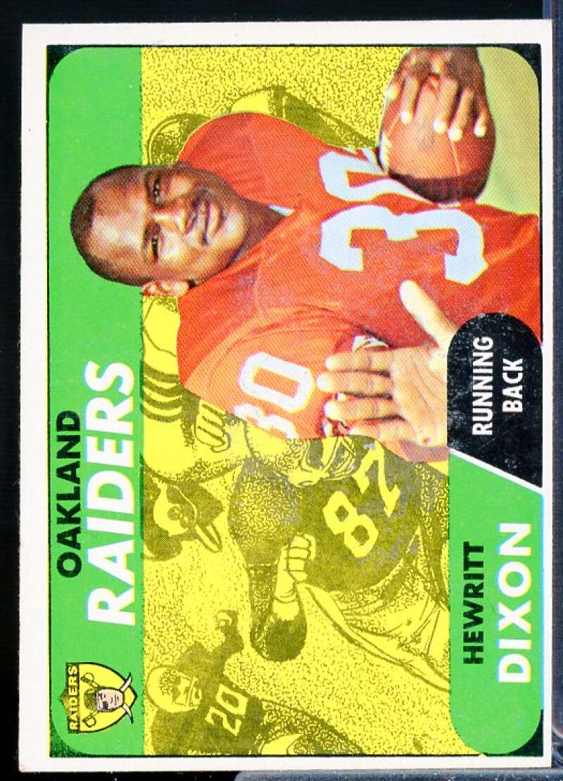 Hewritt Dixon Card 1968 Topps #64  Image 1