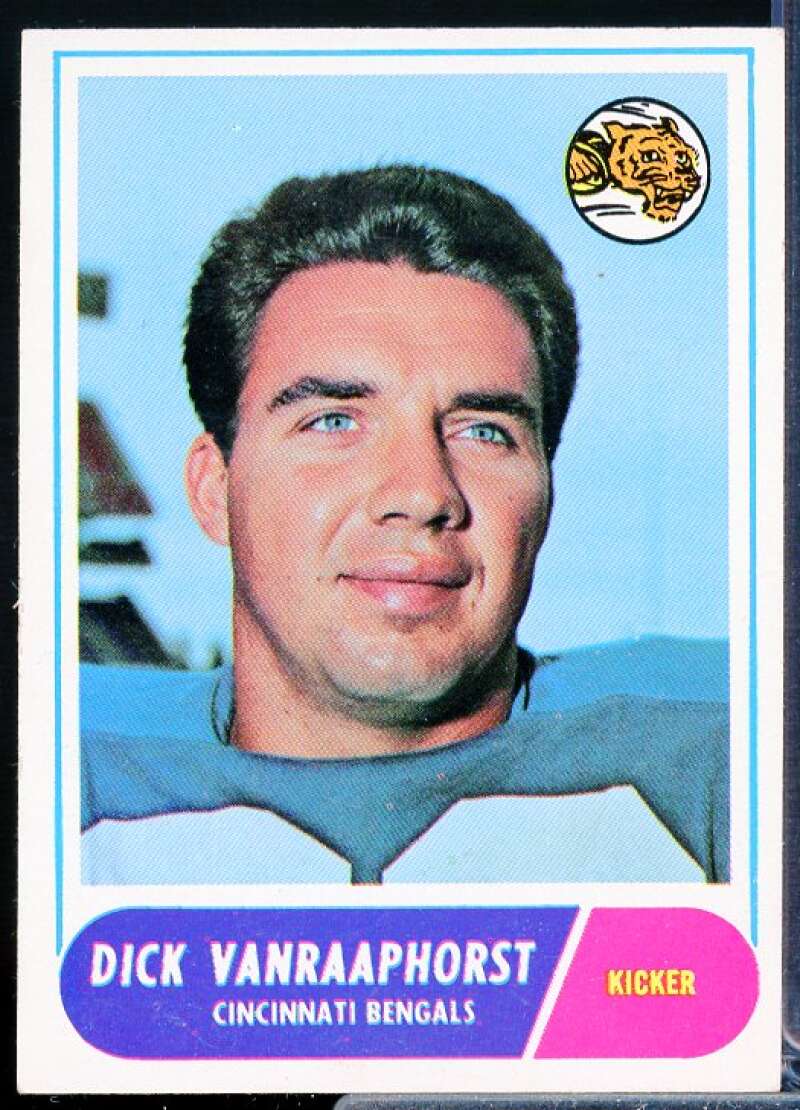 Dick Van Raaphorst Rookie Card 1968 Topps #70  Image 1