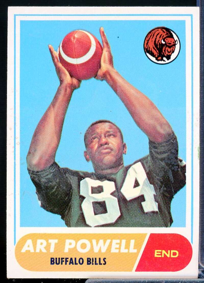 Art Powell Card 1968 Topps #71  Image 1