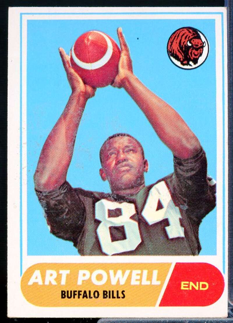 Art Powell Card 1968 Topps #71  Image 1