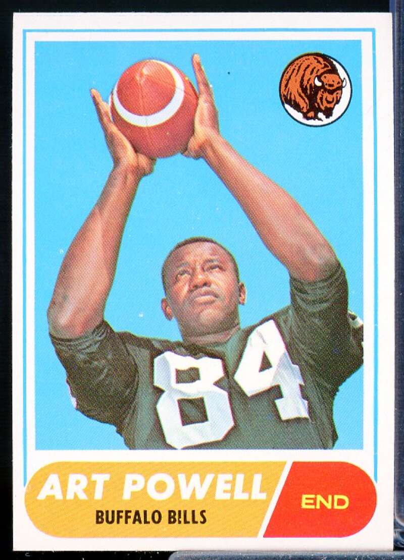 Art Powell Card 1968 Topps #71  Image 1