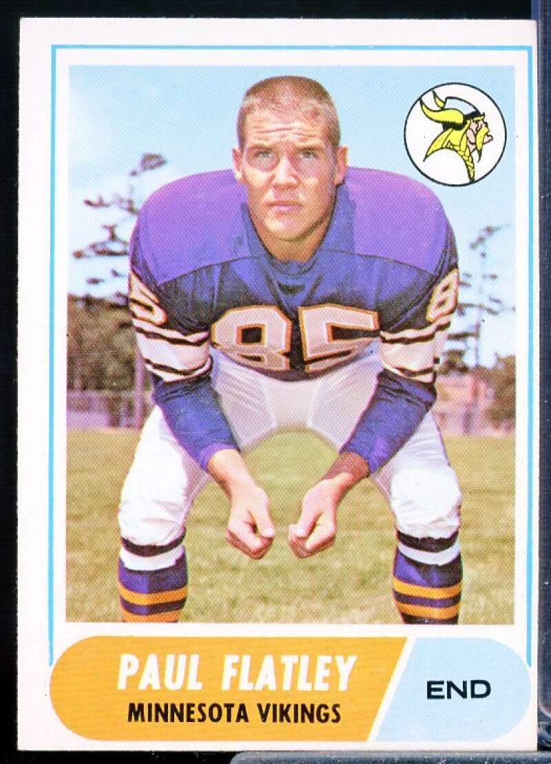 Paul Flatley Card 1968 Topps #81  Image 1