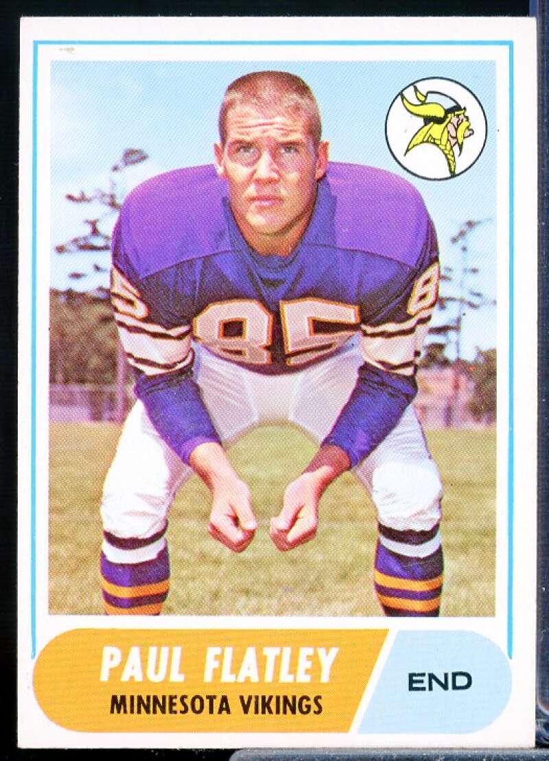 Paul Flatley Card 1968 Topps #81  Image 1
