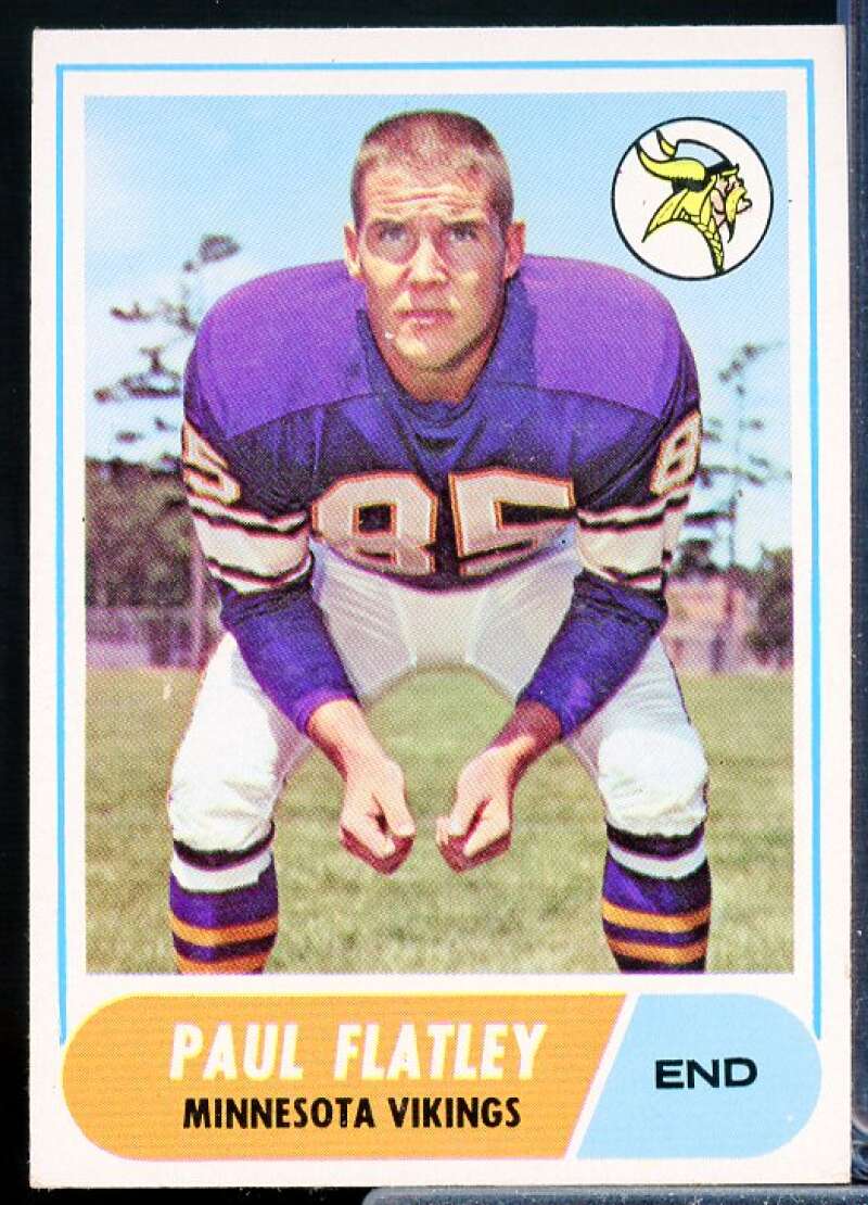 Paul Flatley Card 1968 Topps #81  Image 1