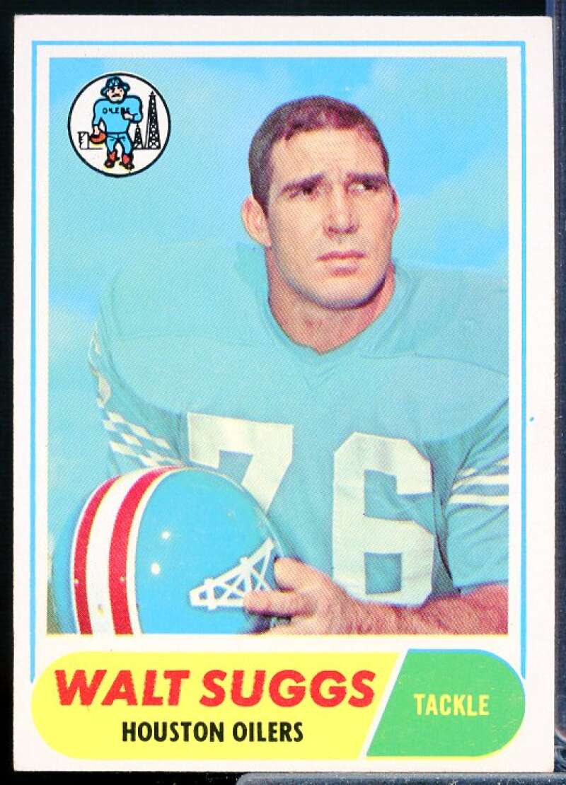 Walt Suggs Card 1968 Topps #94  Image 1