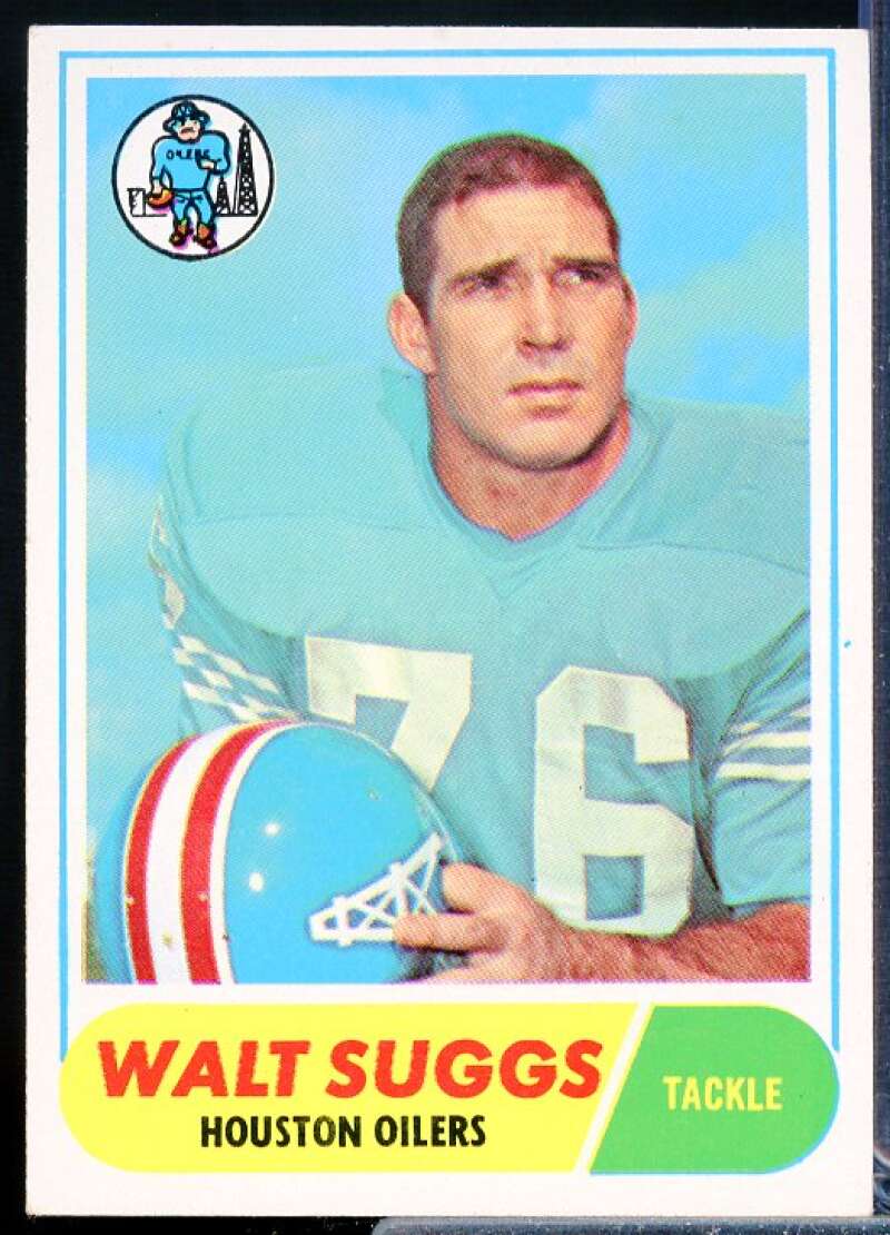 Walt Suggs Card 1968 Topps #94  Image 1