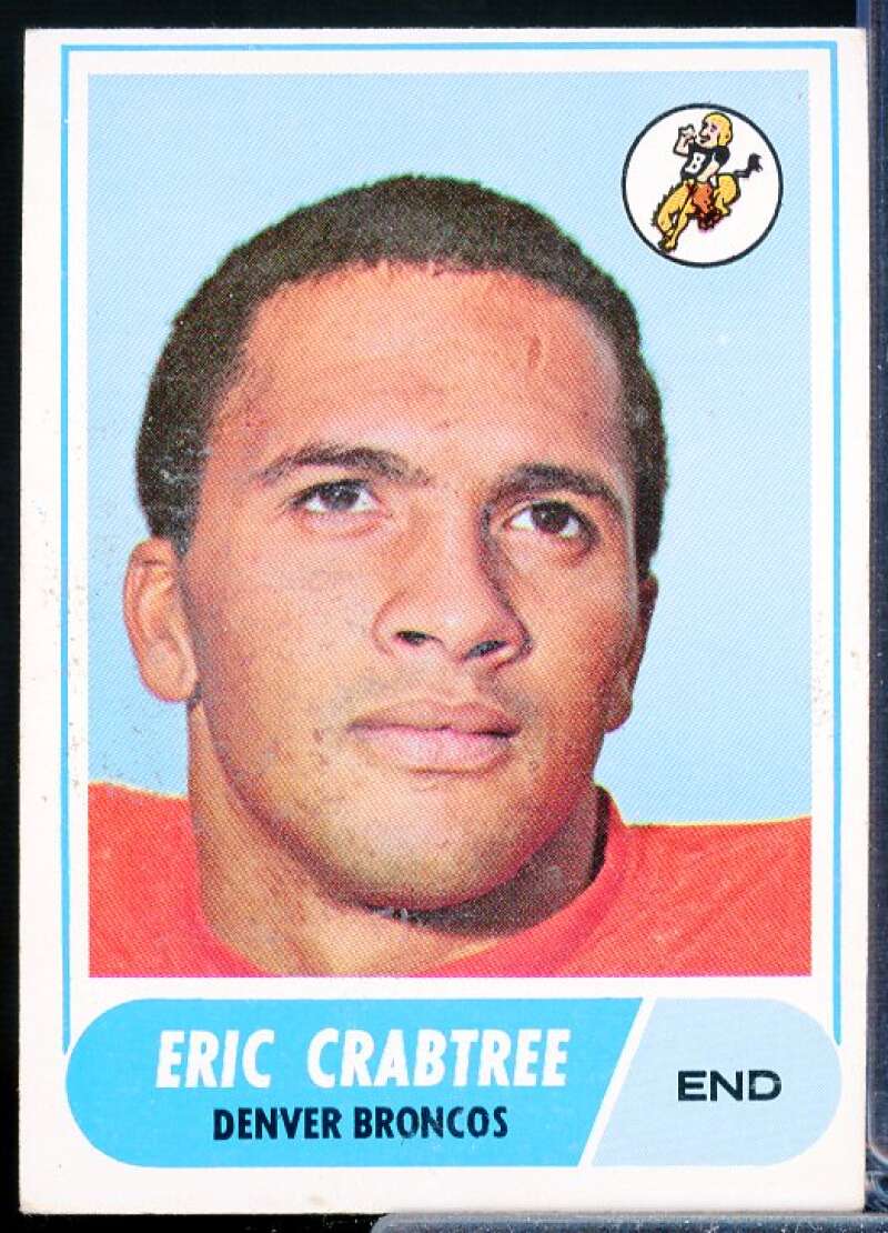 Eric Crabtree Rookie Card 1968 Topps #95  Image 1