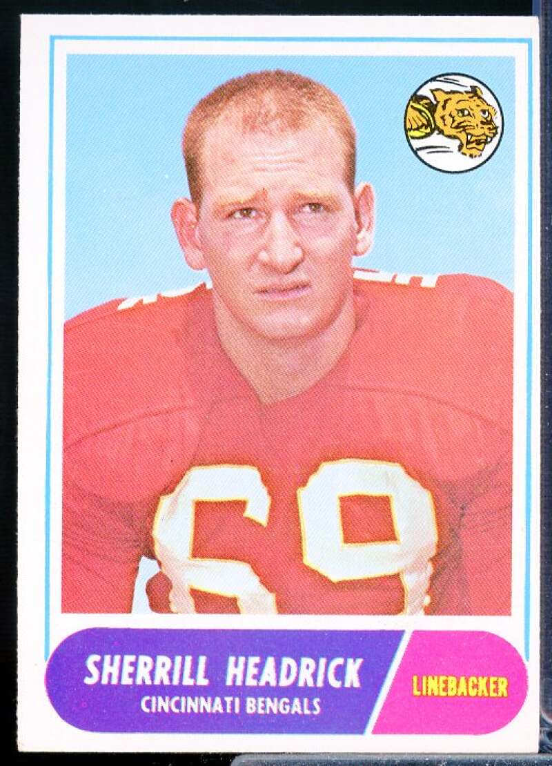Sherrill Headrick Card 1968 Topps #96  Image 1
