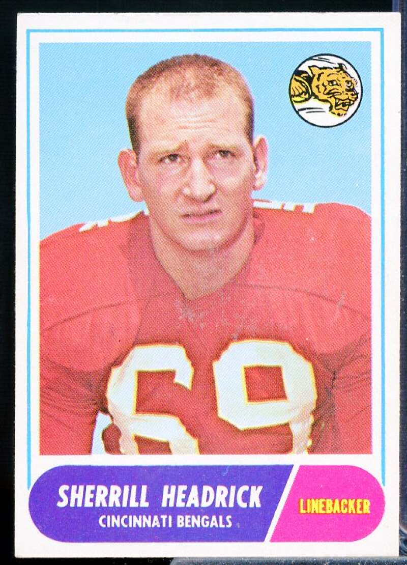 Sherrill Headrick Card 1968 Topps #96  Image 1