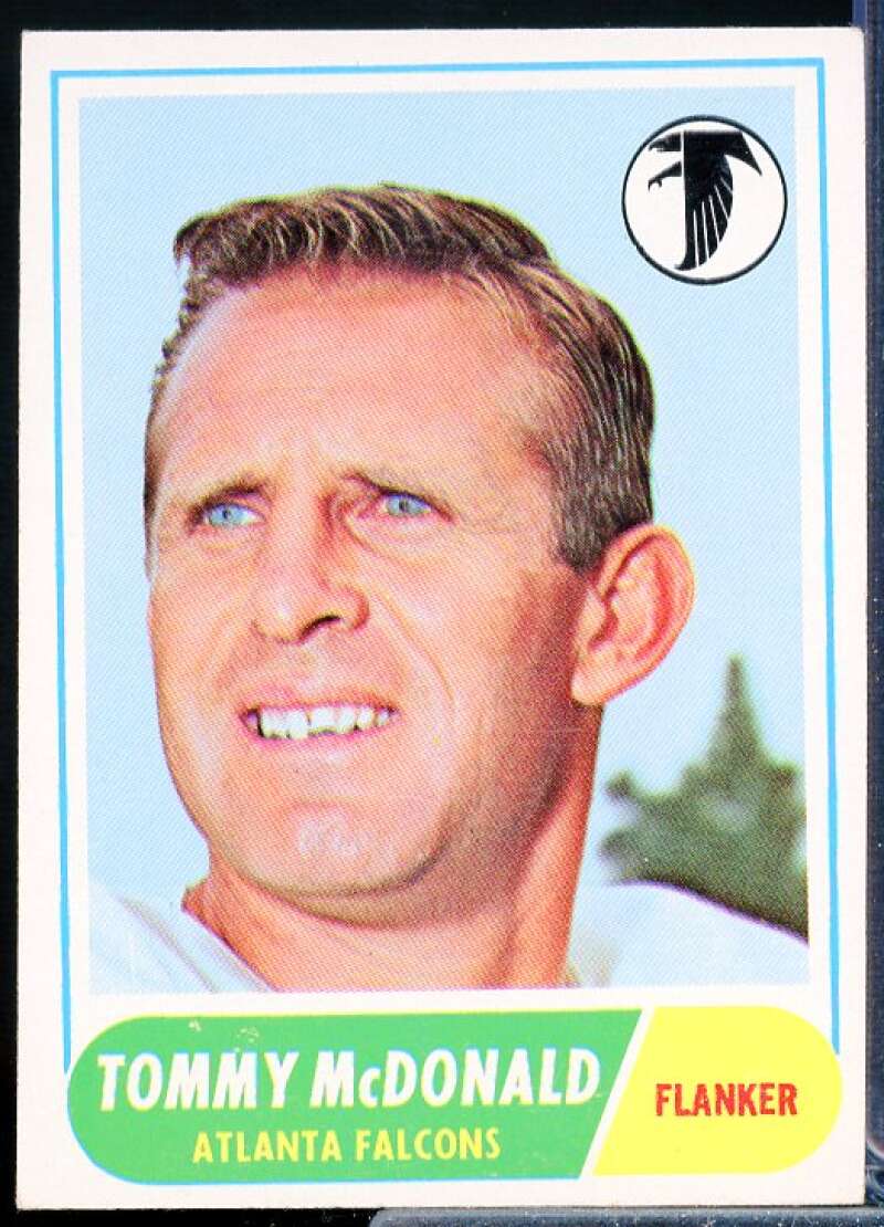 Tommy McDonald Card 1968 Topps #99  Image 1
