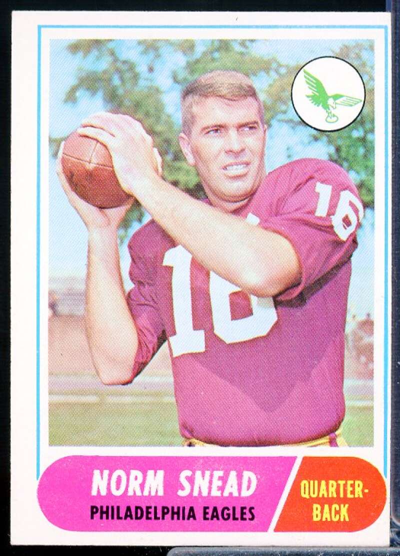 Norm Snead Card 1968 Topps #110  Image 1
