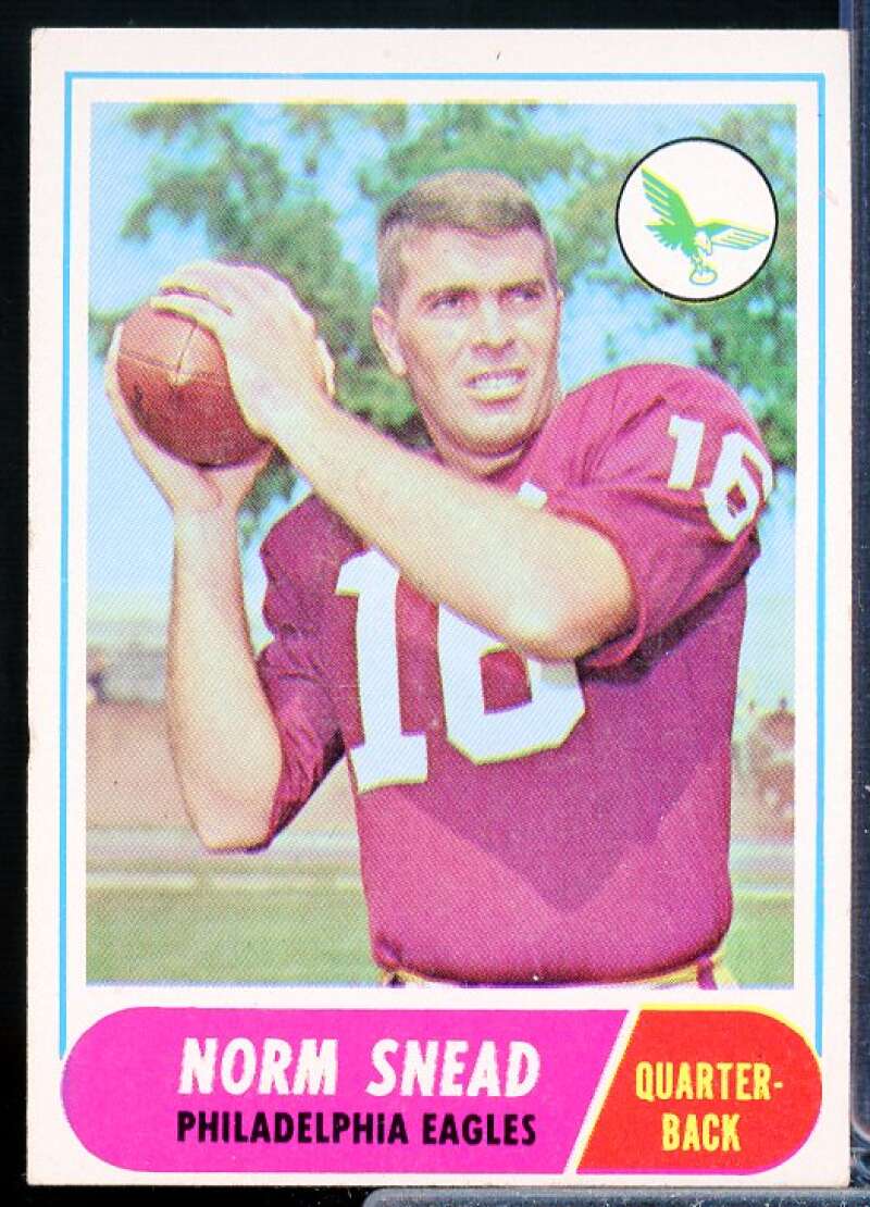 Norm Snead Card 1968 Topps #110  Image 1