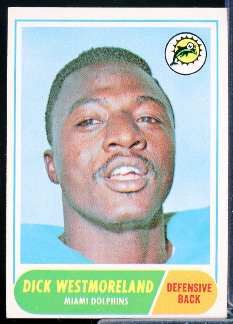 Dick Westmoreland Card 1968 Topps #118  Image 1