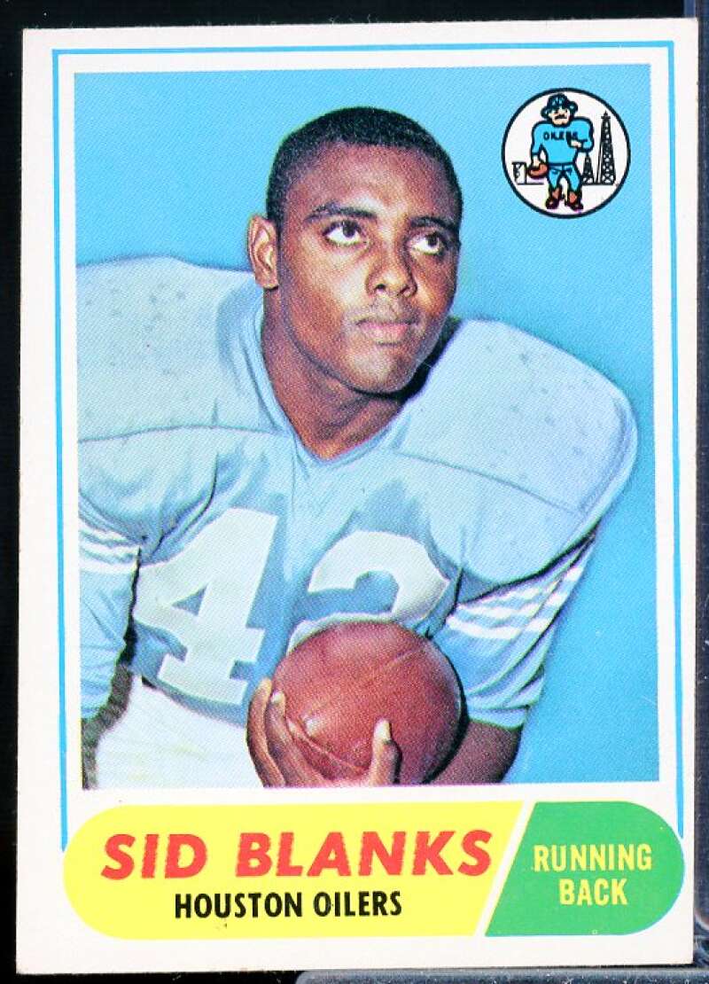 Sid Blanks Card 1968 Topps #120  Image 1