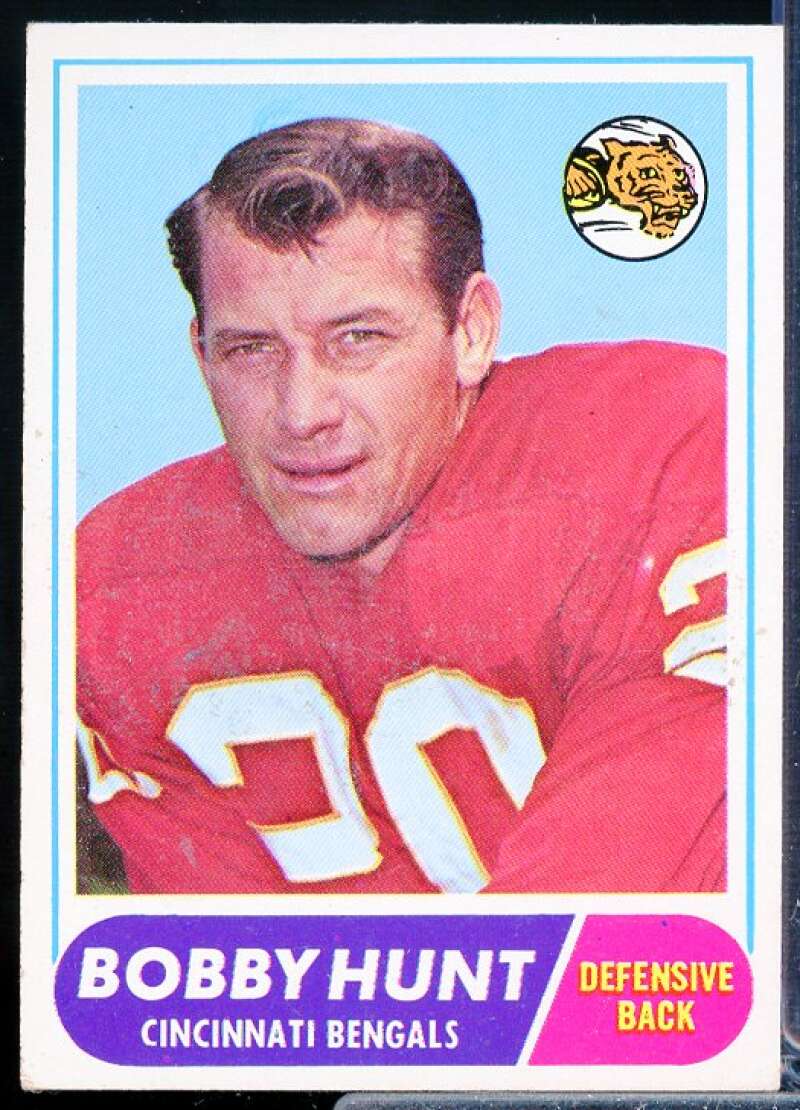Bobby Hunt Card 1968 Topps #122  Image 1