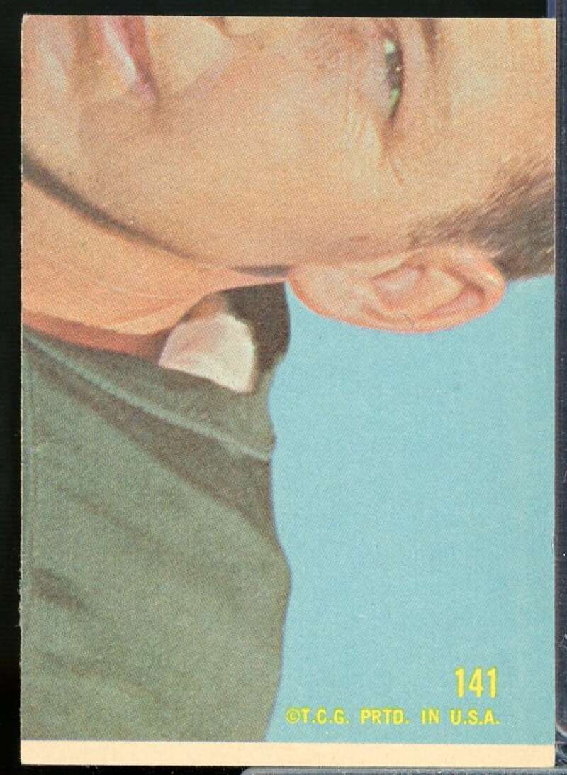 Brad Hubbert Rookie Card 1968 Topps #141  Image 2