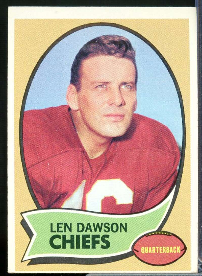 Len Dawson Card 1970 Topps #1  Image 1