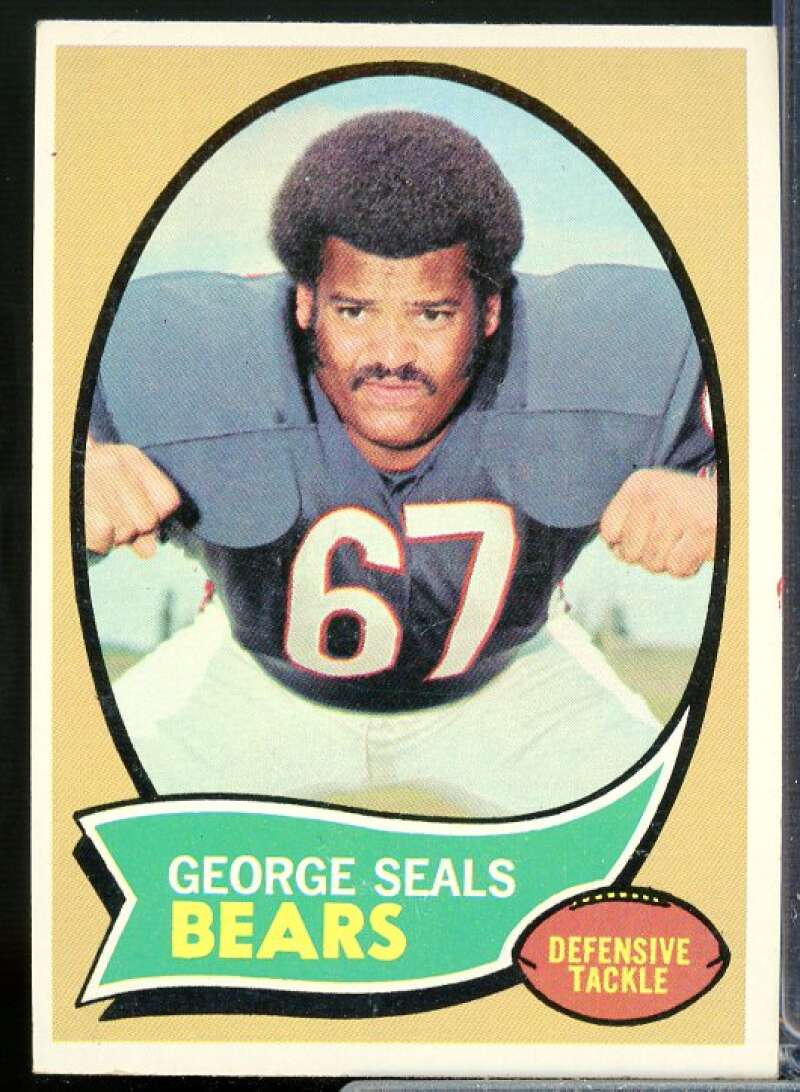 George Seals Rookie Card 1970 Topps #12  Image 1