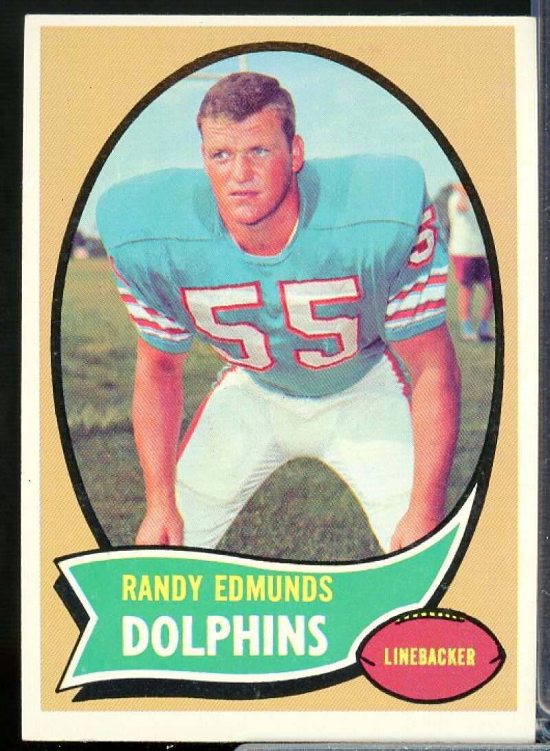 Randy Edmunds Rookie Card 1970 Topps #34  Image 1
