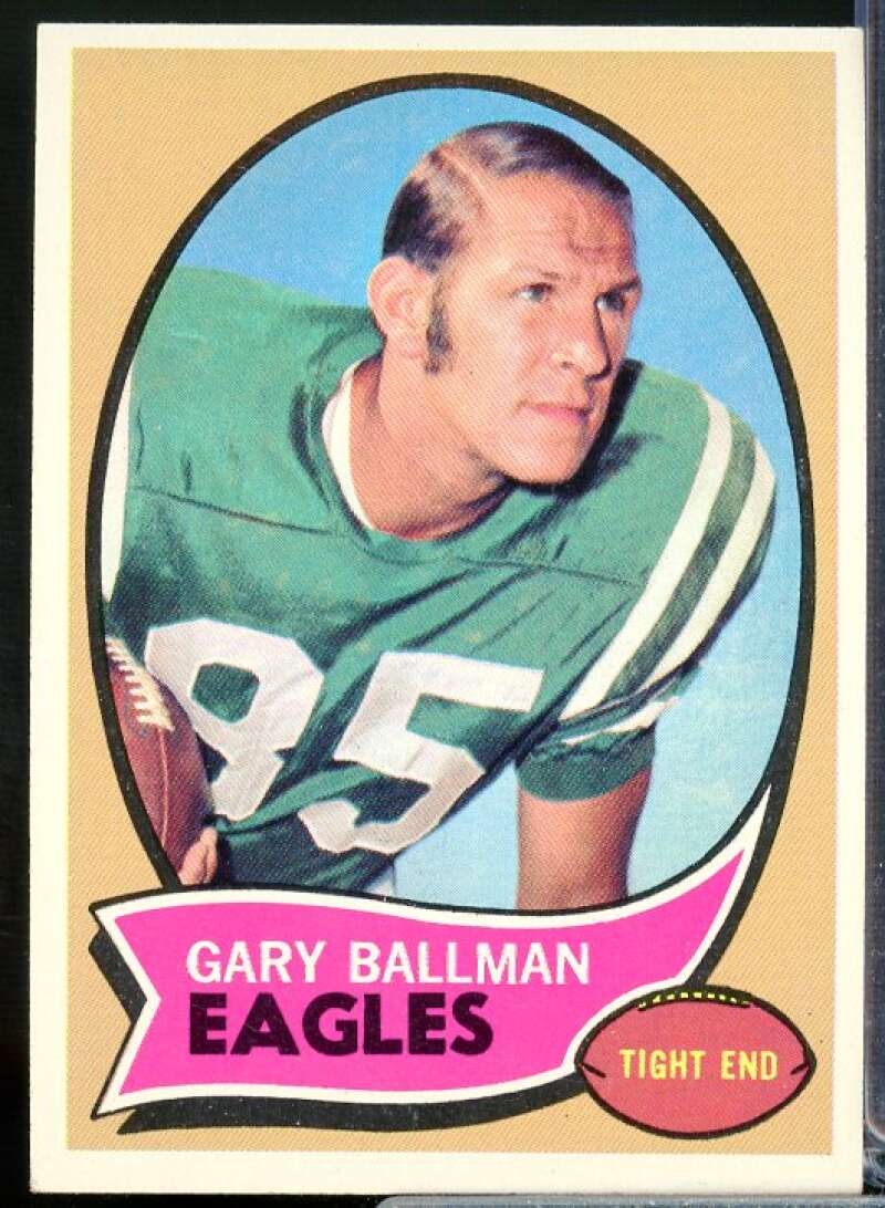 Gary Ballman Card 1970 Topps #47  Image 1