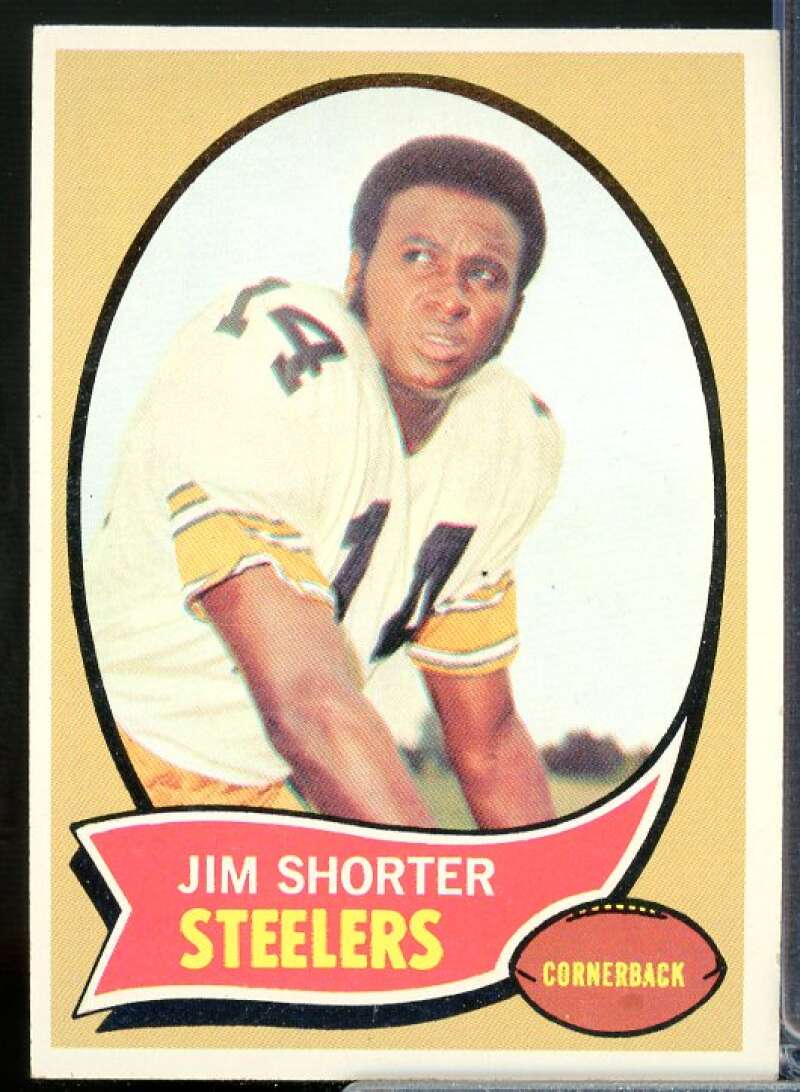 Jim Shorter Card 1970 Topps #56  Image 1