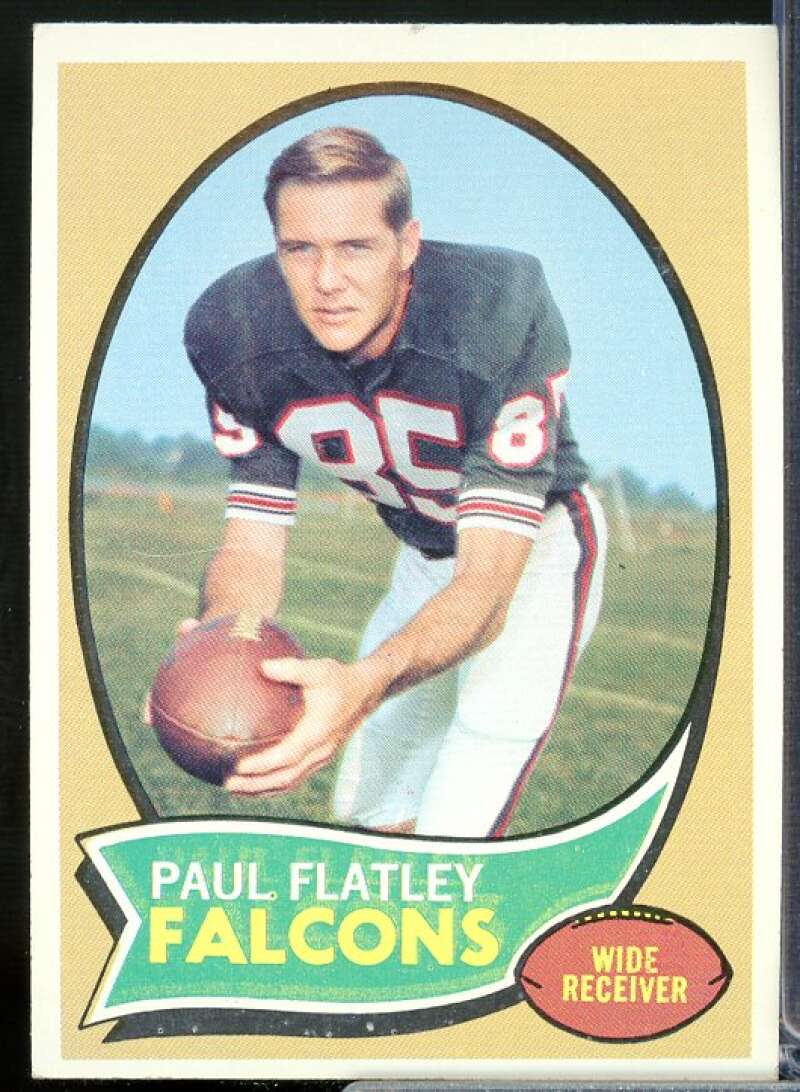 Paul Flatley Card 1970 Topps #66  Image 1