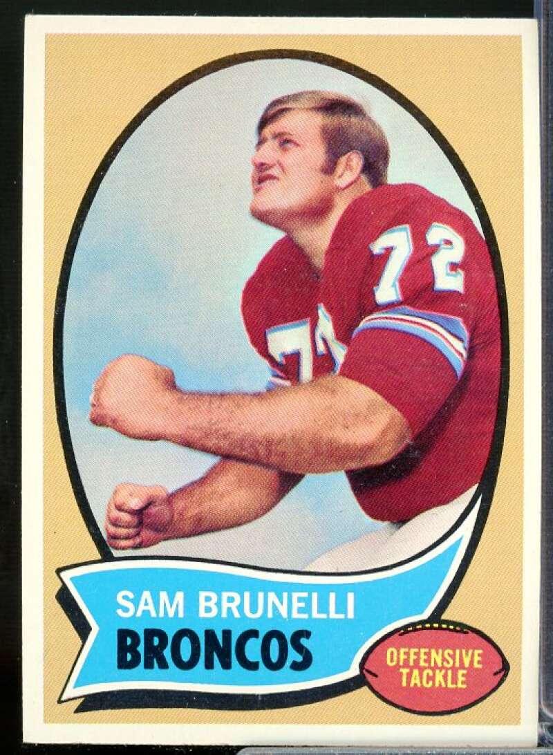 Sam Brunelli Rookie Card 1970 Topps #67  Image 1