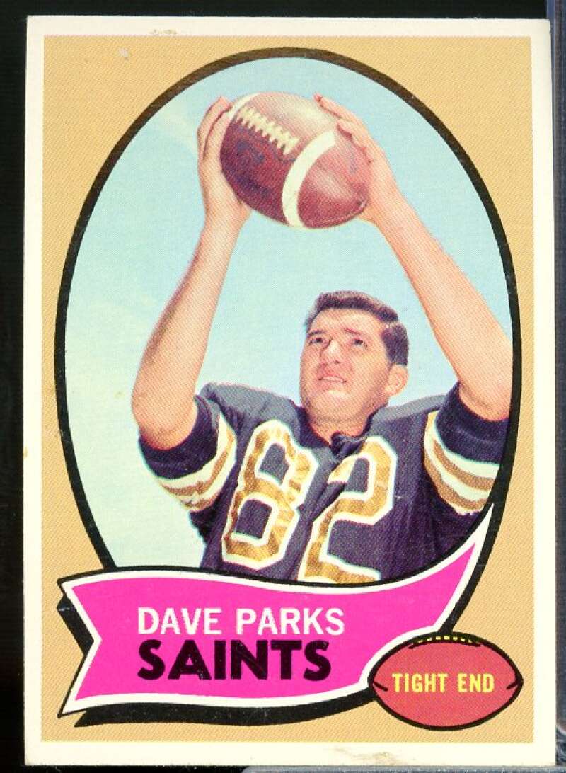 Dave Parks Card 1970 Topps #74  Image 1