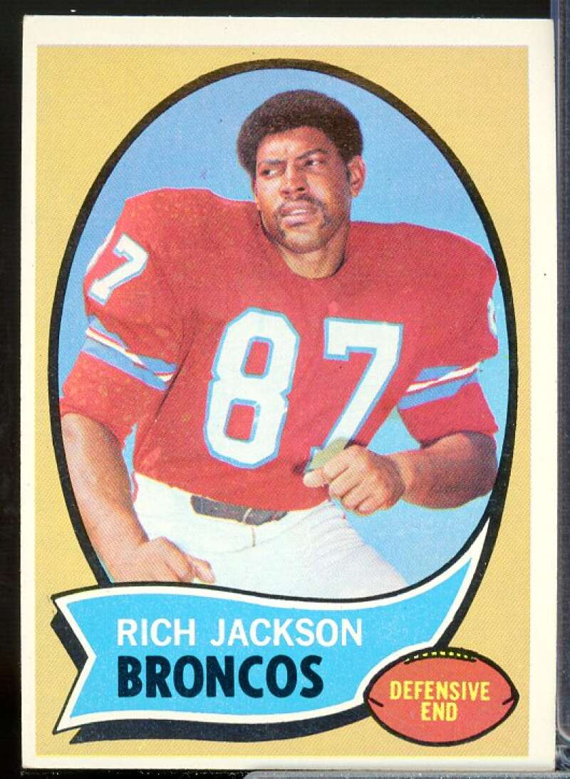 Rich Jackson Rookie Card 1970 Topps #95  Image 1