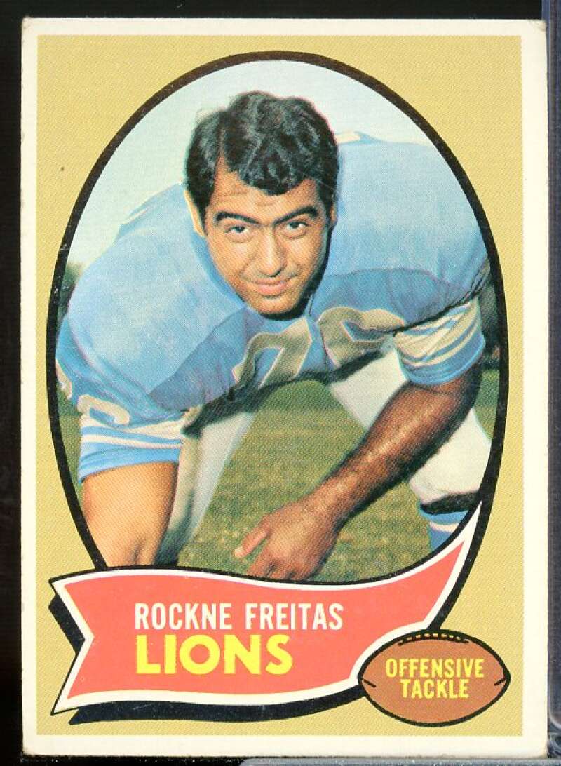 Rockne Freitas Rookie Card 1970 Topps #96  Image 1
