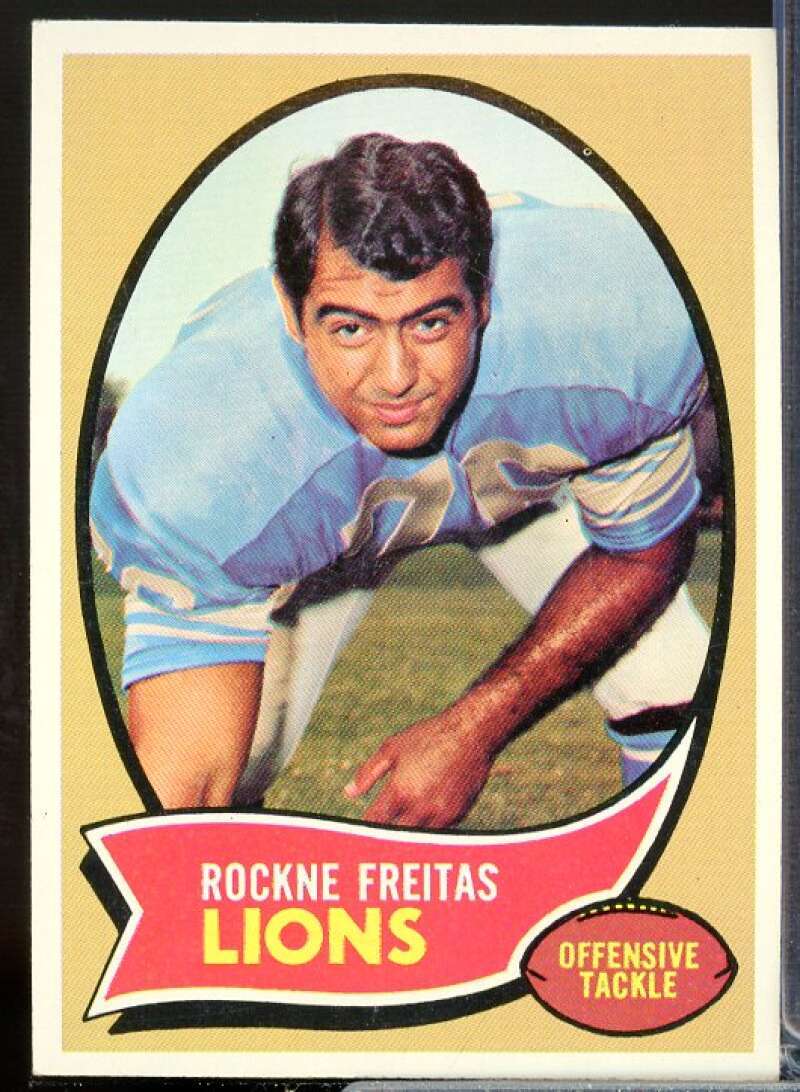 Rockne Freitas Rookie Card 1970 Topps #96  Image 1