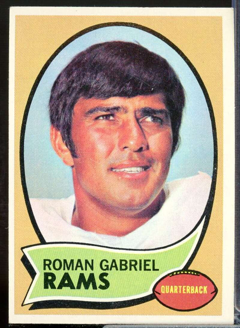 Roman Gabriel Card 1970 Topps #100  Image 1