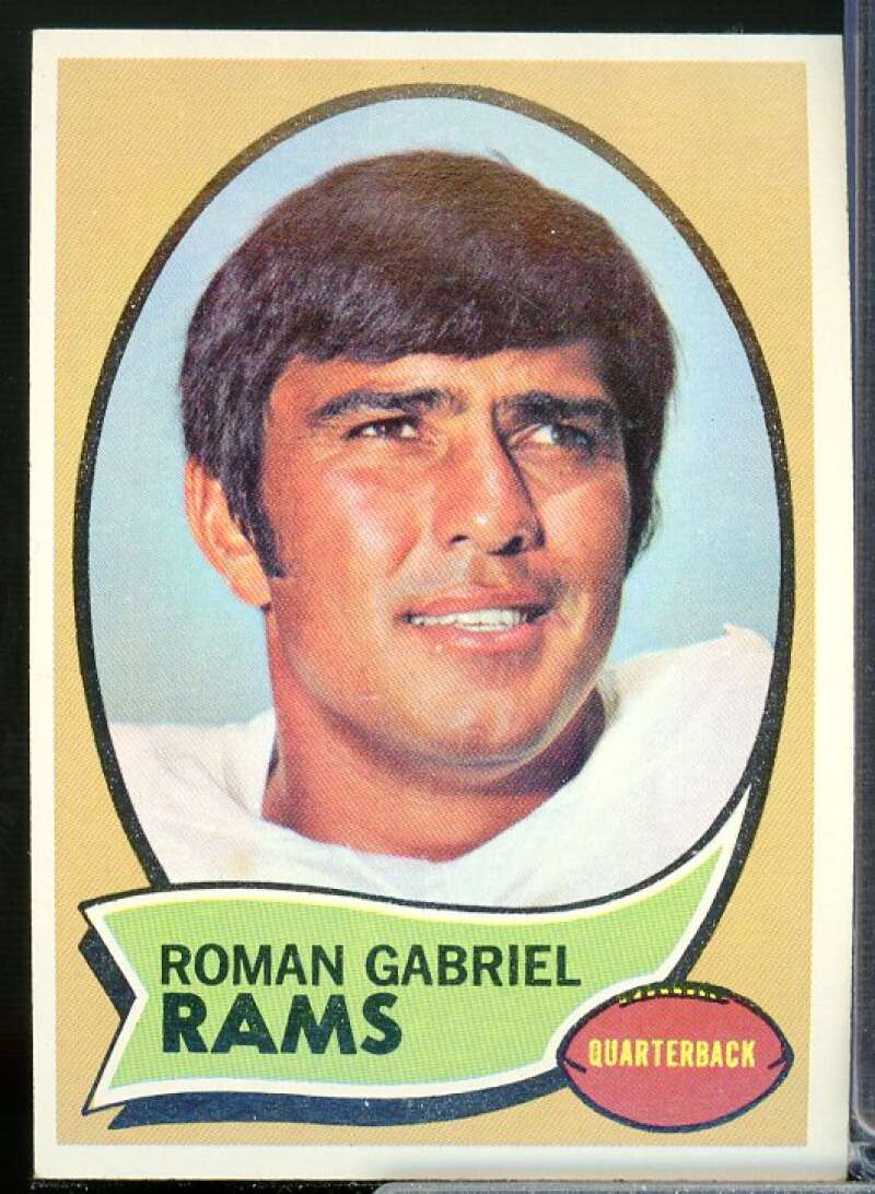Roman Gabriel Card 1970 Topps #100  Image 1