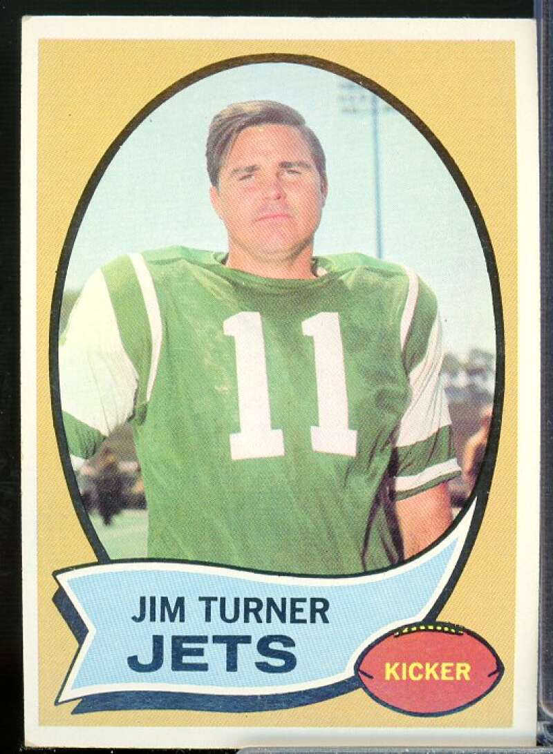 Jim Turner Card 1970 Topps #104  Image 1