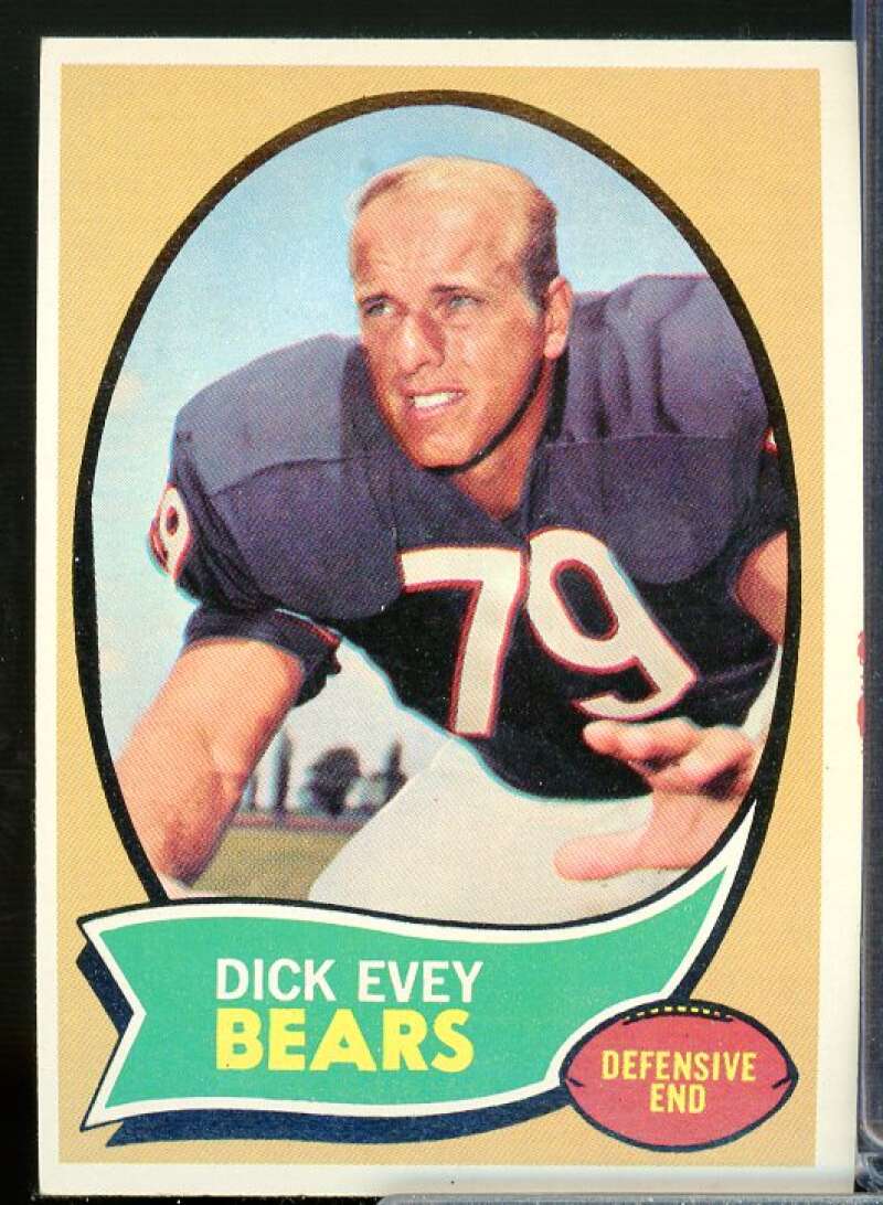 Dick Evey Card 1970 Topps #106  Image 1