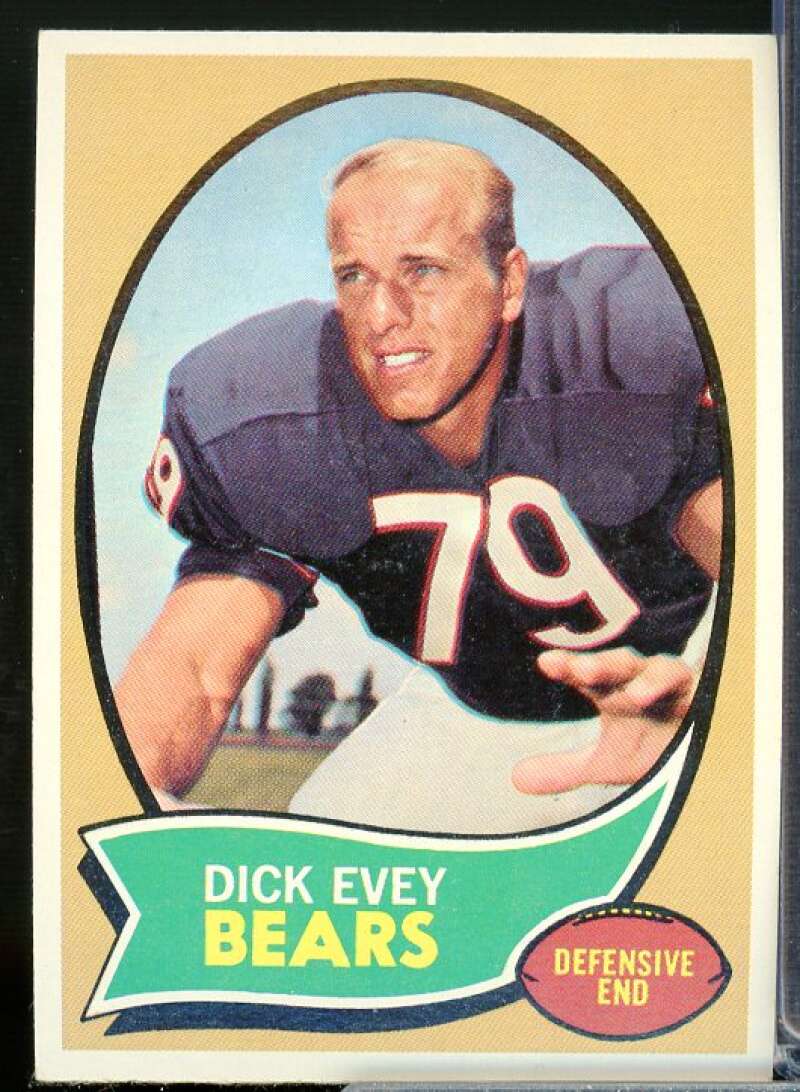 Dick Evey Card 1970 Topps #106  Image 1