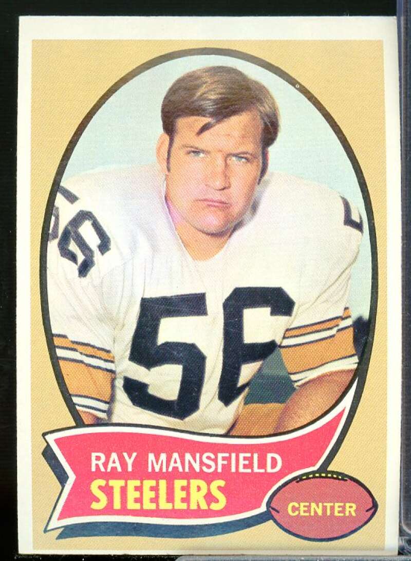 Ray Mansfield Rookie Card 1970 Topps #107  Image 1