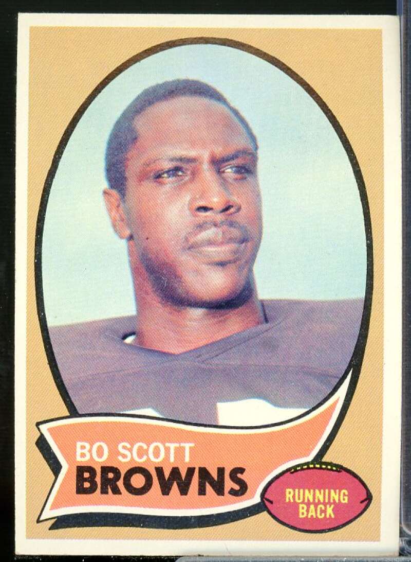 Bo Scott Rookie Card 1970 Topps #117  Image 1
