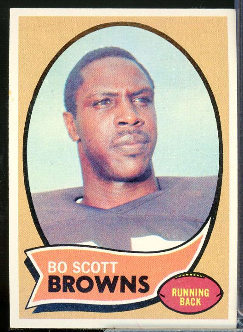 Bo Scott Rookie Card 1970 Topps #117  Image 1