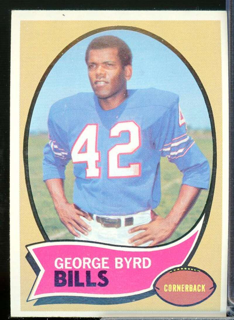 George Butch Byrd Card 1970 Topps #119  Image 1
