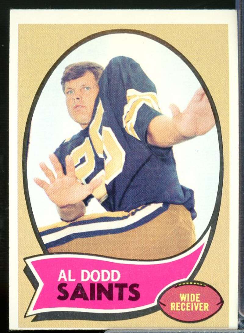 Al Dodd Rookie Card 1970 Topps #123  Image 1