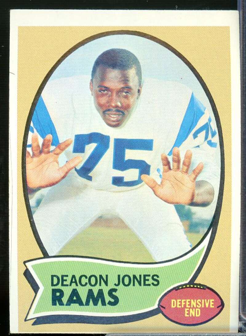 Deacon Jones Card 1970 Topps #125  Image 1